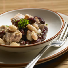 warm tuna salad with beans