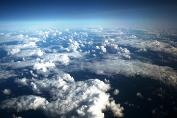 Clouds and blue sky