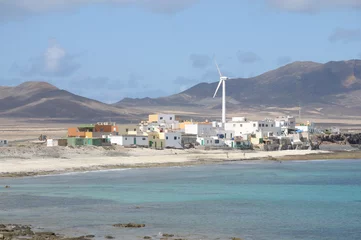Fotobehang Fishing village Puerto de la Cruz Canary Island Fuerteventura © philipus