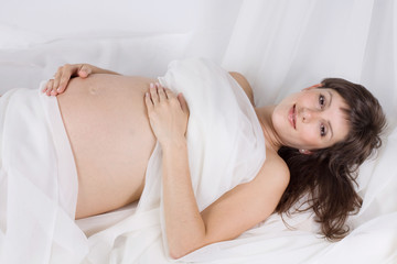 Obraz na płótnie Canvas Pregnant female