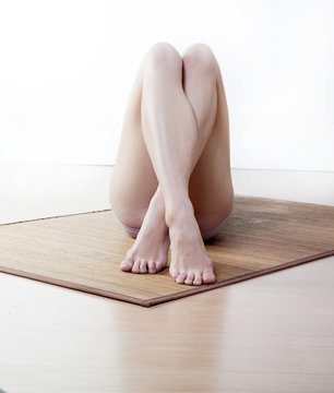 jambes de femme