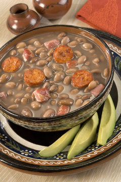 Frijoles Charros or Cowboy Beans