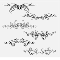 black elements for design (others elements  in my portfolio)