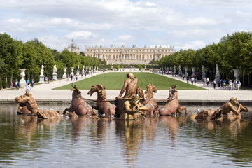 Château de Versailles, France - obrazy, fototapety, plakaty