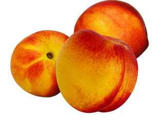 Fruit on a white background