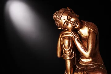 Crédence de cuisine en verre imprimé Bouddha statue de Bouddha