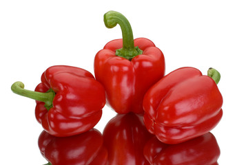 Three Red Peppers