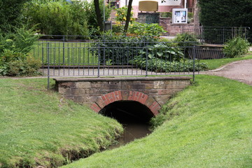 Kleine Brücke im Kurpark Bad Soden