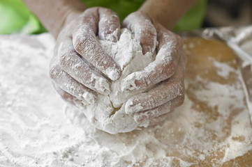 to knead dough