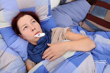 grippe bett