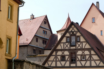 Gebäude in Rothenburg ob der Tauber