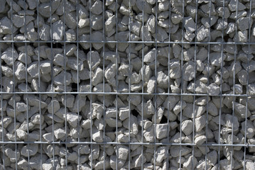 Obraz premium Steine hinter Gitter