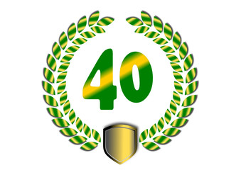 Lorbeer Kranz f&uuml;r Festlichkeiten