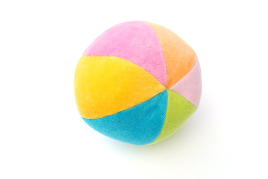 Soft colorful ball