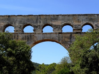 Obraz premium Pont du Gard