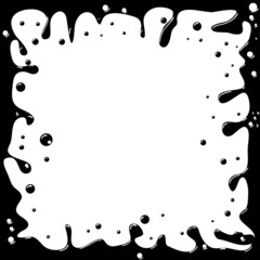 Abstract splashs background. Frame for your text.