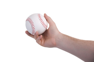 pitching baseball