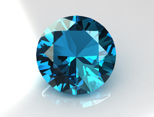 Blue Topaz Gemstone