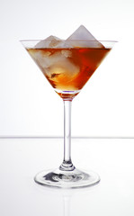 cocktail with ice