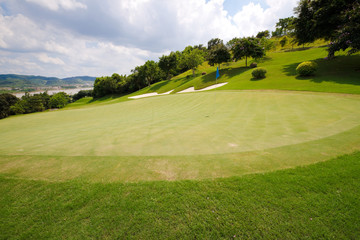the golf course