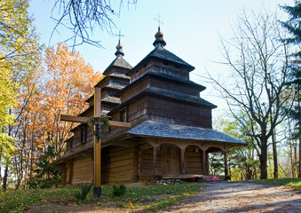wood church