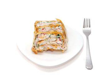 Rolls in lavash
