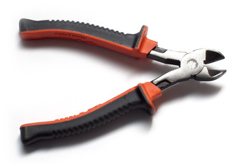 wired cutters isolated