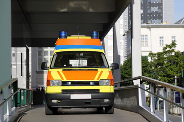 Fototapeta na wymiar Ambulance Car