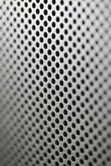 PLAQUE METAL trou&eacute;e