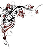 "Blumen Ornament, floral, Blüten" Stockfotos und ...