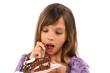 grosse part de gâteau