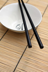 Rice Bowl and Chopsticks