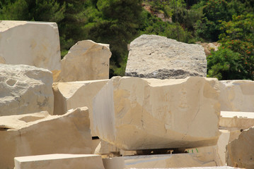 Marmor Block - marble quarry 01 © LianeM
