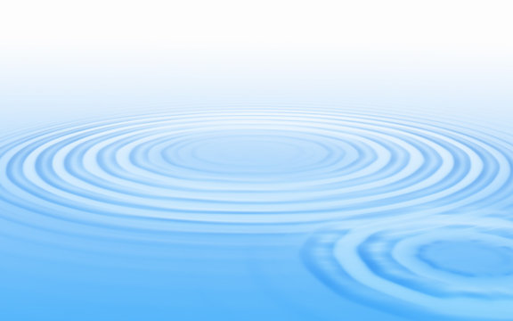 Ripples in the water
