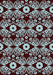 Vintage floral ornament