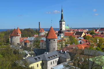Historic old centre of Tallinn