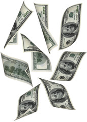 money fall