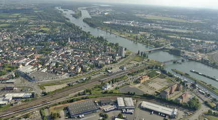 Fototapeta na wymiar Kehl am Rhein