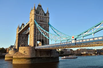 Tuinposter Tower Bridge, London, England, UK, Europe © photomic