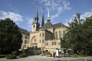 Notre Dame cathedral of Luxembourg