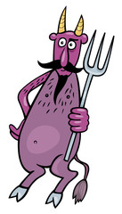 cartoon devil