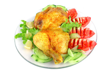 roasted chicken drumstick