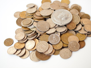 Old coins.