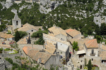 Fototapeta na wymiar Miasto Baux de Provence