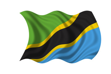 Tanzania Flag