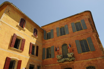 village de roussillon en provence
