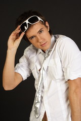 Obraz premium a young man