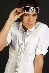 Obraz premium a young man