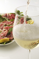 Carpaccio e spumante - Antipasti estivi