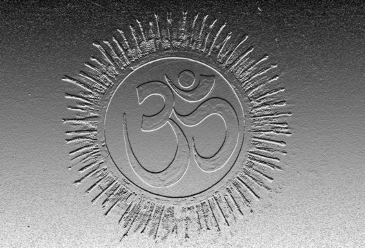 om hindu sacred symbol